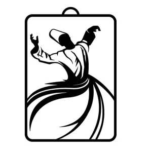 Sufi Inspired Car Hanging Decoration