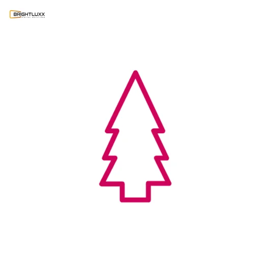 BRIGHTLUXX SYMBOL SIGN PINK NEON SIGN