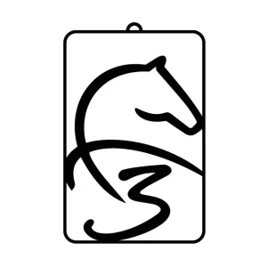 Horse Car Hanging | Minimalist Car Interior Accessory
