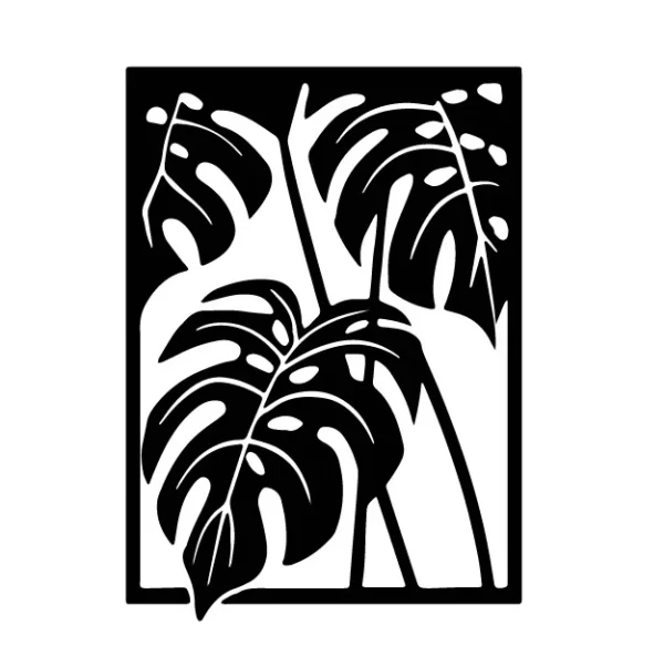 Monstera Leaf Car Hanging – Tropical Nature-Inspired Interior Accessory