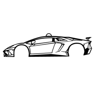 Lamborghini Aventador SV Car Hanging – Supercar Interior Accessory