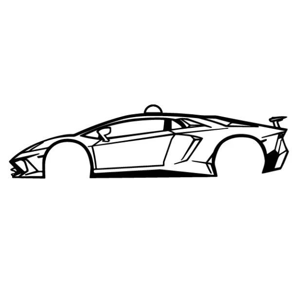 Lamborghini Aventador SV Car Hanging – Supercar Interior Accessory