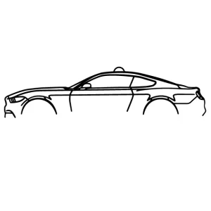 Ford Mustang GT S550 Classic Car Hanging – Muscle Car Interior Accessory
