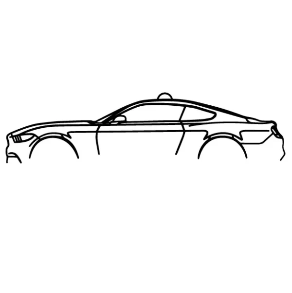 Ford Mustang GT S550 Classic Car Hanging – Muscle Car Interior Accessory