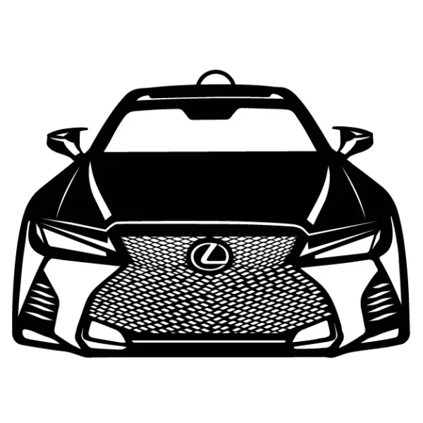 Lexus IS350 Car Hanging Ornament – Rearview Mirror Charm